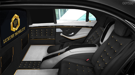 The new Majestic S-Class Maybach - Interior example